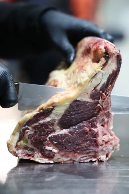 Preparazione della carne per la brace