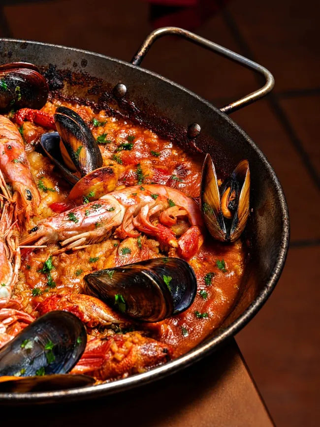 Paella ai frutti di mare di La Roda